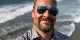 Mikael Höglind, 2019, Santa Monica, USA. Foto: selfie